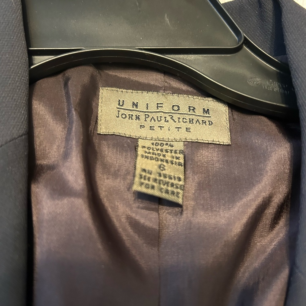 JohnPaulRichard Dark Grey Blazer; 6P - Picture 4 of 6
